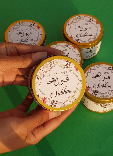 Customized Tin Bid Boxes in Pakistan – Affordable Wedding & Nikkah Gift Packaging | Printasy Pakistan