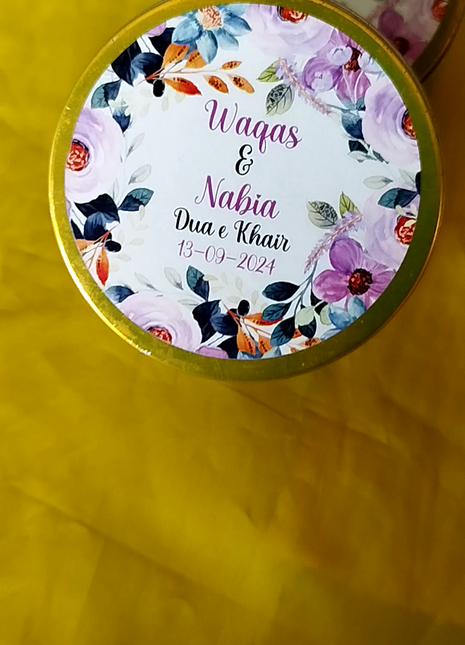 Customized Tin Bid Boxes in Pakistan – Affordable Wedding & Nikkah Gift Packaging | Printasy Pakistan