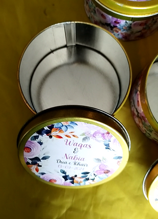 Customized Tin Bid Boxes in Pakistan – Affordable Wedding & Nikkah Gift Packaging | Printasy Pakistan