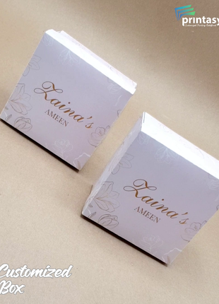 Personalized Card Bid Boxes in Pakistan – Low-Cost Nikkah & Wedding Gift Boxes | Printasy