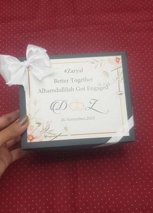 Personalized Card Bid Boxes in Pakistan – Low-Cost Nikkah & Wedding Gift Boxes | Printasy