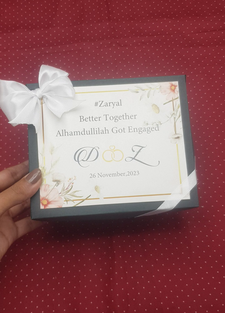 Personalized Card Bid Boxes in Pakistan – Low-Cost Nikkah & Wedding Gift Boxes | Printasy