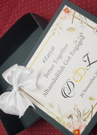 Personalized Card Bid Boxes in Pakistan – Low-Cost Nikkah & Wedding Gift Boxes | Printasy