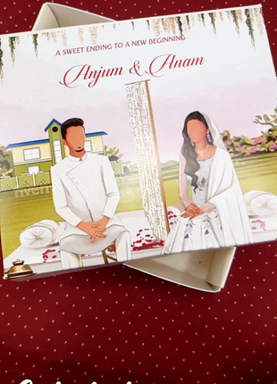 Personalized Card Bid Boxes in Pakistan – Low-Cost Nikkah & Wedding Gift Boxes | Printasy