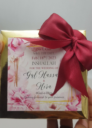 Personalized Card Bid Boxes in Pakistan – Low-Cost Nikkah & Wedding Gift Boxes | Printasy