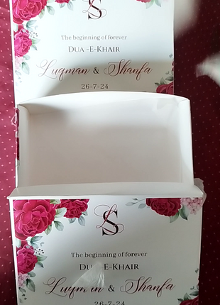 Personalized Card Bid Boxes in Pakistan – Low-Cost Nikkah & Wedding Gift Boxes | Printasy