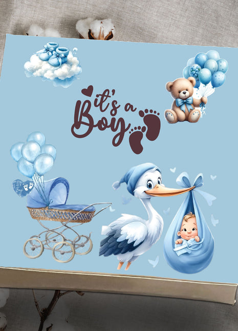 Baby Birth Announcement Boxes in Pakistan | Customized Methai & Sweet Boxes – Lowest Price