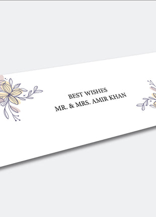 Customized Wedding Money Envelope