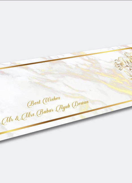 Customized Wedding Money Envelope