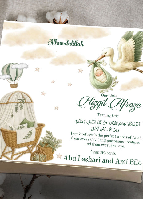 Baby Birth Announcement Boxes in Pakistan | Customized Methai & Sweet Boxes – Lowest Price