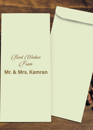 Customized Wedding Money Envelope