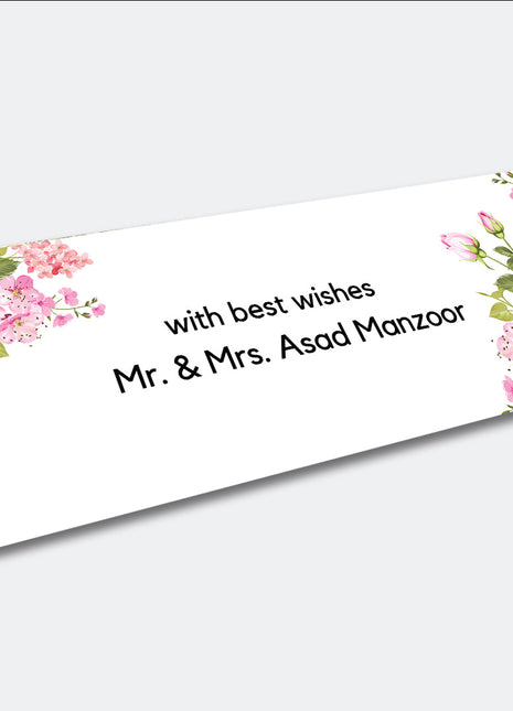 Customized Wedding Money Envelope