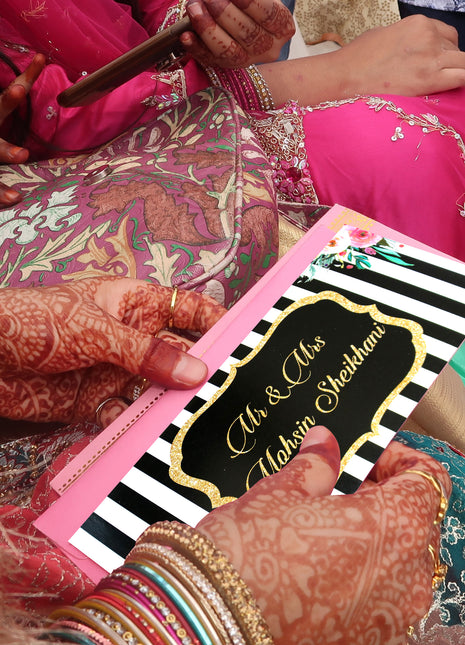 Customized Wedding Money Envelope