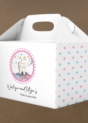 Customized First Tooth Goody Boxes