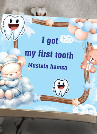 Customized First Tooth Card Boxes - Pao, Half kg & 1 Kg