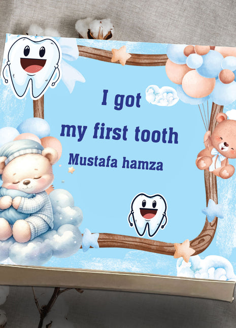 Customized First Tooth Card Boxes - Pao, Half kg & 1 Kg