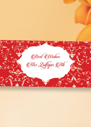 Customized Wedding Money Envelope