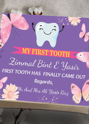 Customized First Tooth Card Boxes - Pao, Half kg & 1 Kg