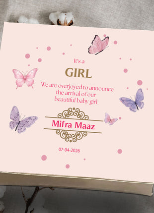 Baby Birth Announcement Boxes in Pakistan | Customized Methai & Sweet Boxes – Lowest Price