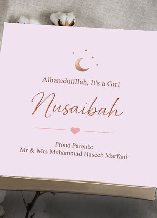Baby Birth Announcement Boxes in Pakistan | Customized Methai & Sweet Boxes – Lowest Price