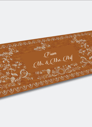 Customized Wedding Money Envelope