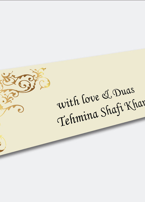 Customized Wedding Money Envelope