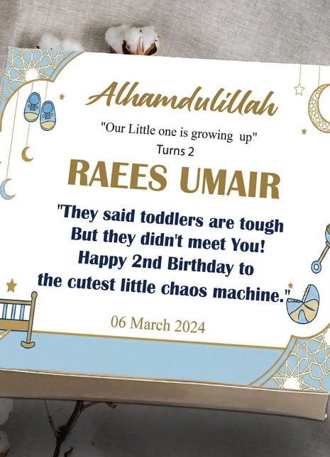Baby Birth Announcement Boxes in Pakistan | Customized Methai & Sweet Boxes – Lowest Price
