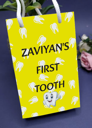 Customized First Tooth Goody Bags – Personalized Tooth Fairy Gift Bags