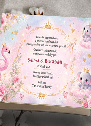 Baby Birth Announcement Boxes in Pakistan | Customized Methai & Sweet Boxes – Lowest Price