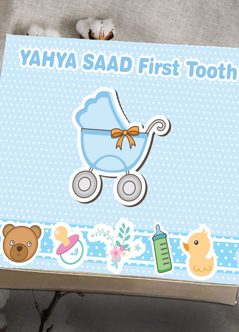 Customized First Tooth Card Boxes - Pao, Half kg & 1 Kg