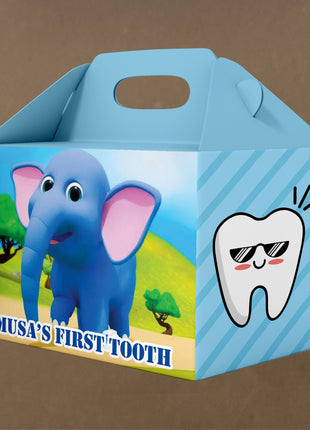 Customized First Tooth Goody Boxes