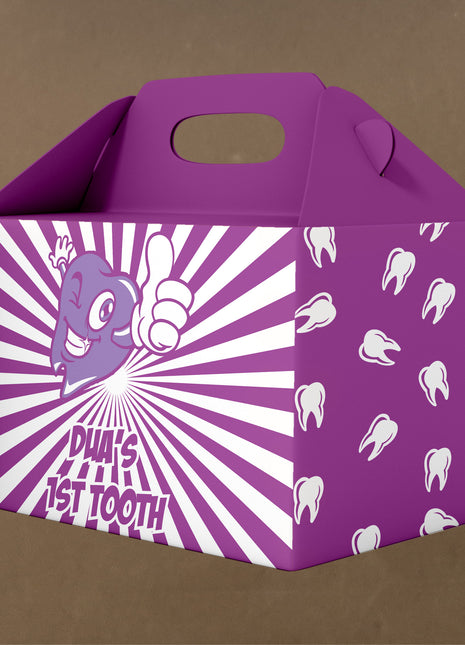 Customized First Tooth Goody Boxes