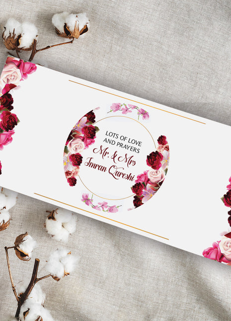 Customized Wedding Money Envelope