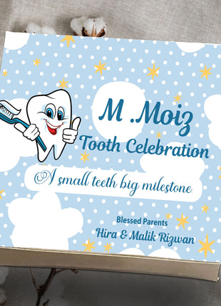 Customized First Tooth Card Boxes - Pao, Half kg & 1 Kg