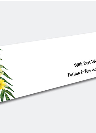 Customized Wedding Money Envelope