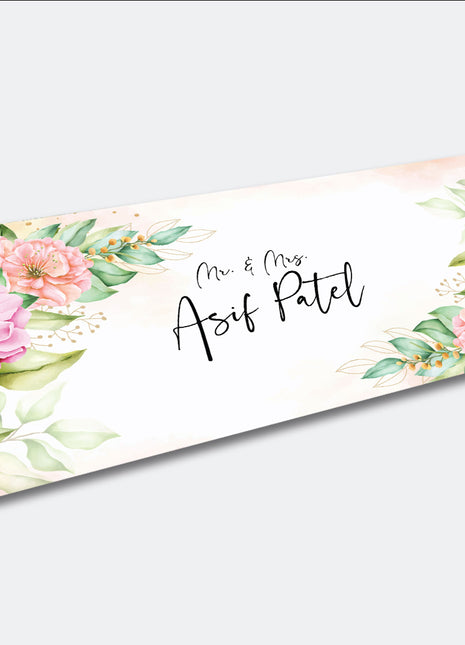 Customized Wedding Money Envelope