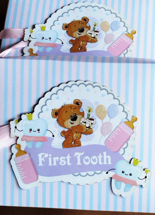 Customized First Tooth Card Boxes - Pao, Half kg & 1 Kg