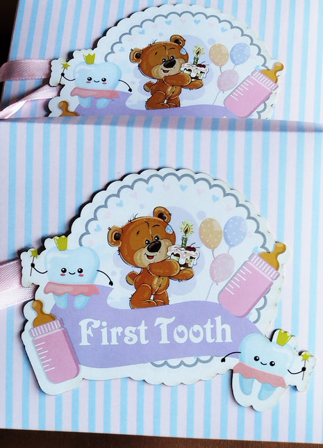 Customized First Tooth Card Boxes - Pao, Half kg & 1 Kg