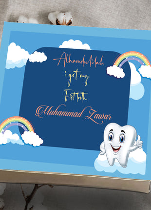 Customized First Tooth Card Boxes - Pao, Half kg & 1 Kg