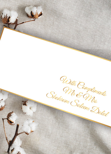 Customized Wedding Money Envelope