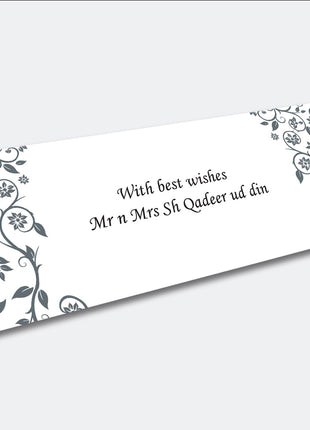 Customized Wedding Money Envelope