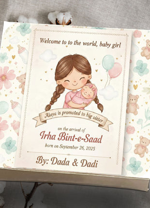 Baby Birth Announcement Boxes in Pakistan | Customized Methai & Sweet Boxes – Lowest Price