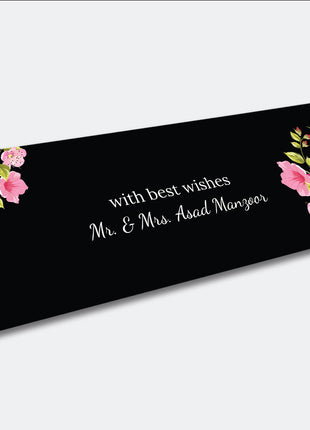 Customized Wedding Money Envelope