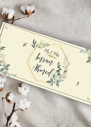 Customized Wedding Money Envelope