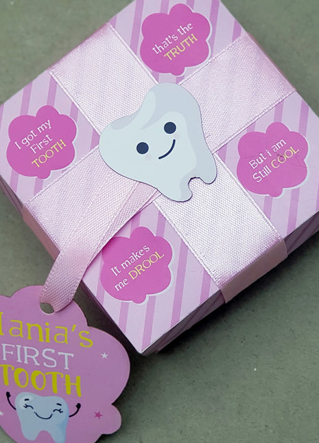 Customized First Tooth Card Boxes - Pao, Half kg & 1 Kg