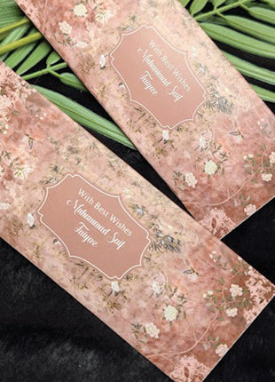 Customized Wedding Money Envelope