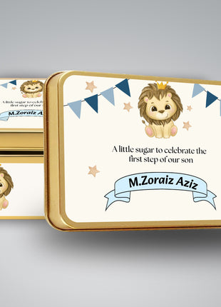 Premium Birth Announcement Tin Boxes – Custom Printed Baby Arrival Gifts & Methie Boxes in Pakistan