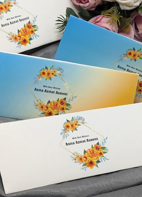 Customized Wedding Money Envelope