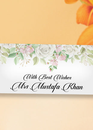Customized Wedding Money Envelope