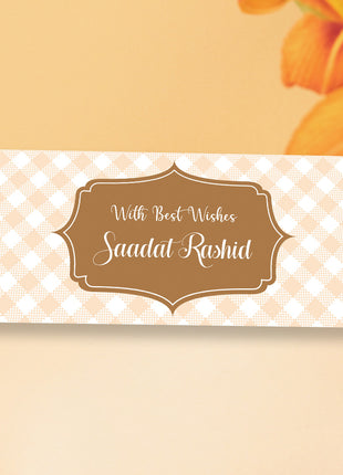 Customized Wedding Money Envelope